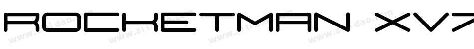 Rocketman XV7 Bold字体转换